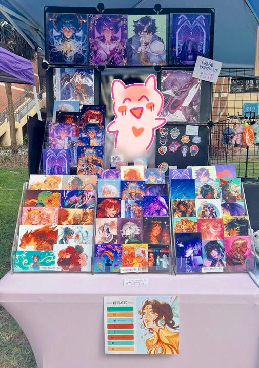 an example of my 3 ft table setup.