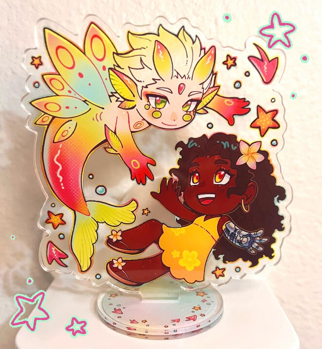 ~4 inch acrylic stand