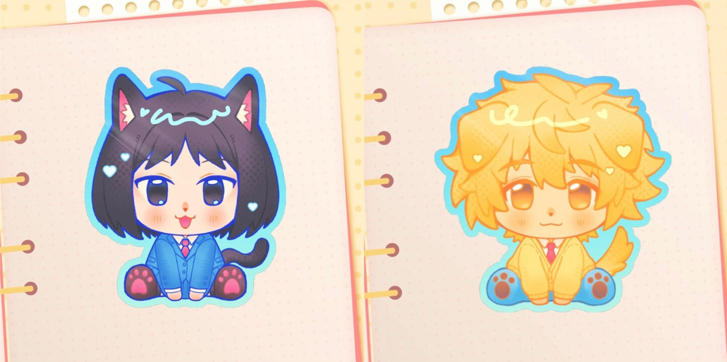 3 inch die cut stickers
