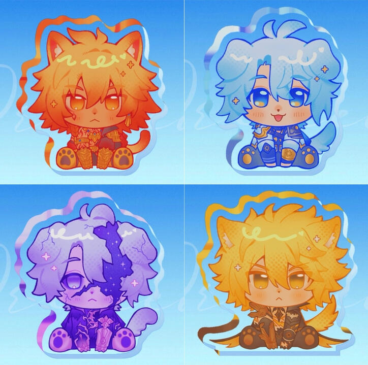 mini acrylic blocks